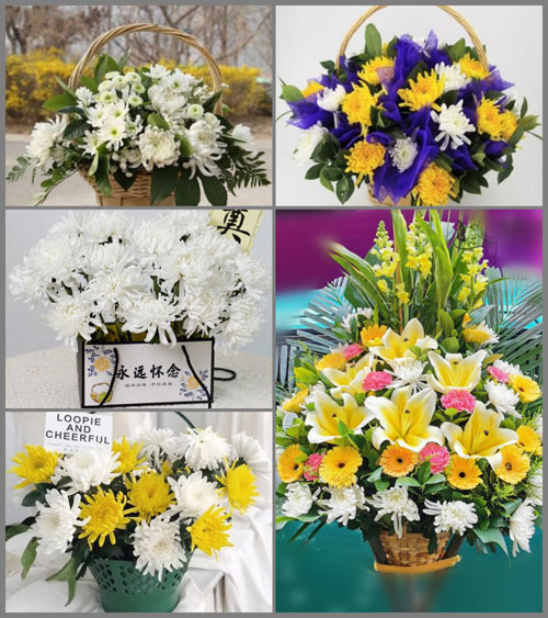 福建三明大田县均溪镇和丰坪村白事提篮配送